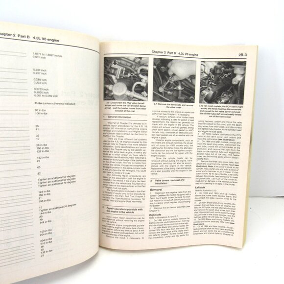 Haynes 24071 Chevrolet S-10 & GMC Sonoma Pick-ups 1994-2004 Repair Manual - Picture 7 of 9